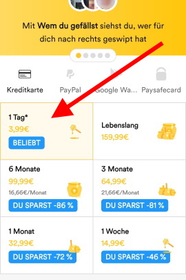 Angebote für Bumble Premium Abo