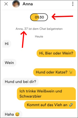 Bumble-Chat im Speed-Dating-Modus