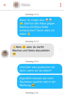 Nachrichten tinder weg auflösen match Tinder match