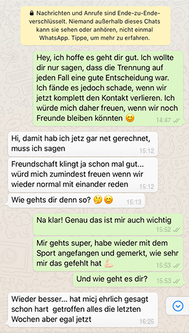 Nachrichten schreiben heiße