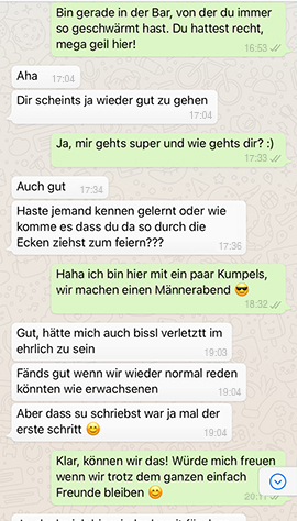 Will mich ihn zurück ex aber hasst ich mein Mein Ex