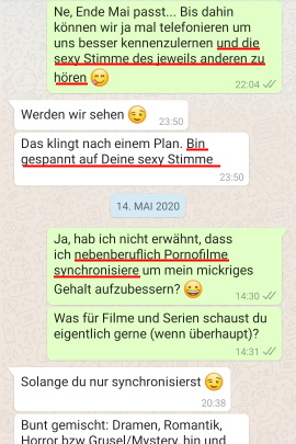 flirten per whatsapp was schreiben