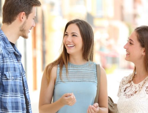 Signale der frau beim flirten