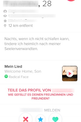 Likes ich tinder bekommen viele habe wie