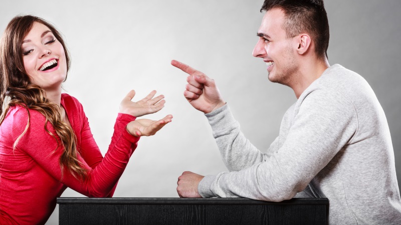 Frauen blicke deuten