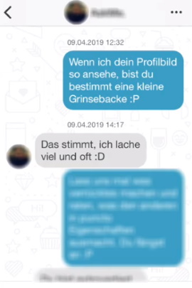 Lovoo anschreiben beispiele