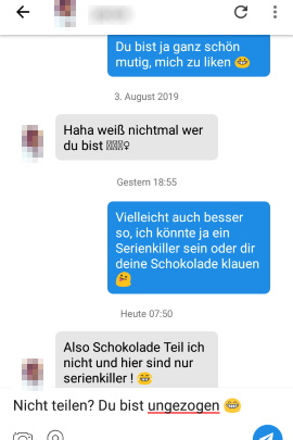 Lovoo erste nachricht LOVOO Einloggen