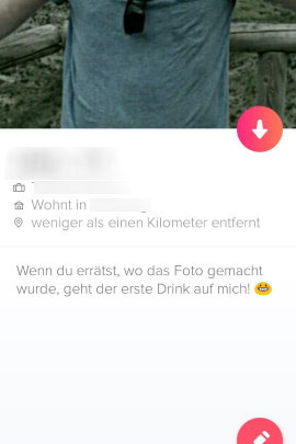 Sprüche lustige tinder profil Lustige tinder