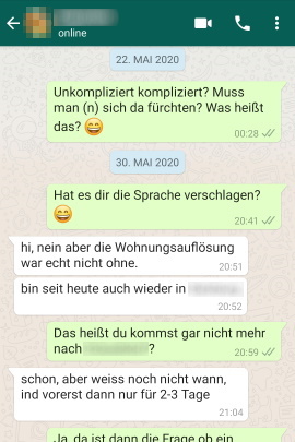 Er nochmal antwortet wenn schreiben nicht Er meldet