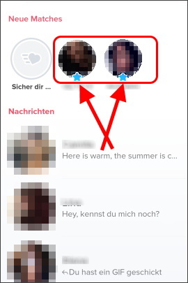 Likes viele habe ich tinder bekommen wie Kein Wunder,