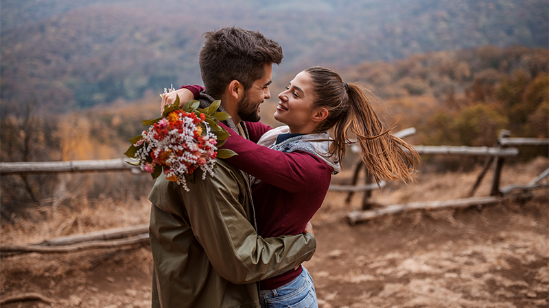 Frau und ihr Traummann