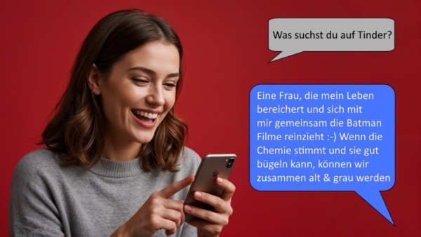 Was Suchst Du Auf Tinder Antworten