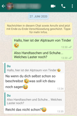 Whatsapp liebe süße chats Süße Romantische