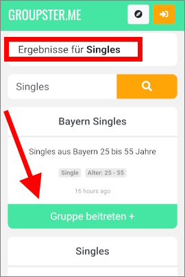 Suchergebnis für WhatsApp-Single-Gruppen auf Groupster